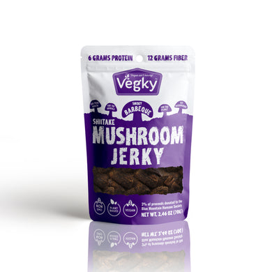 Mushroom Jerky BBQ Flavor
