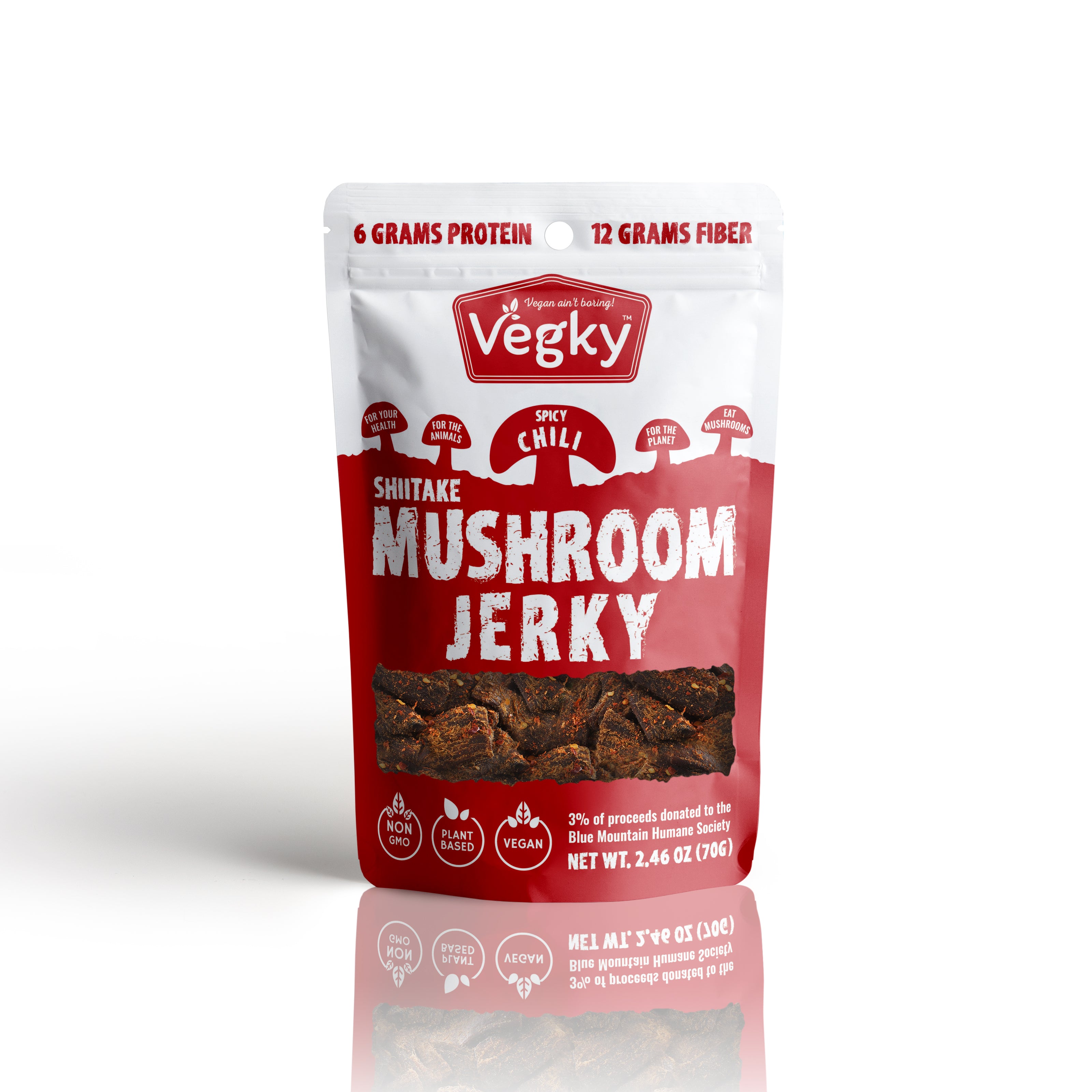 Mushroom Jerky Spicy