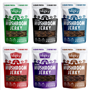 Mushroom Jerky 6 Flavors
